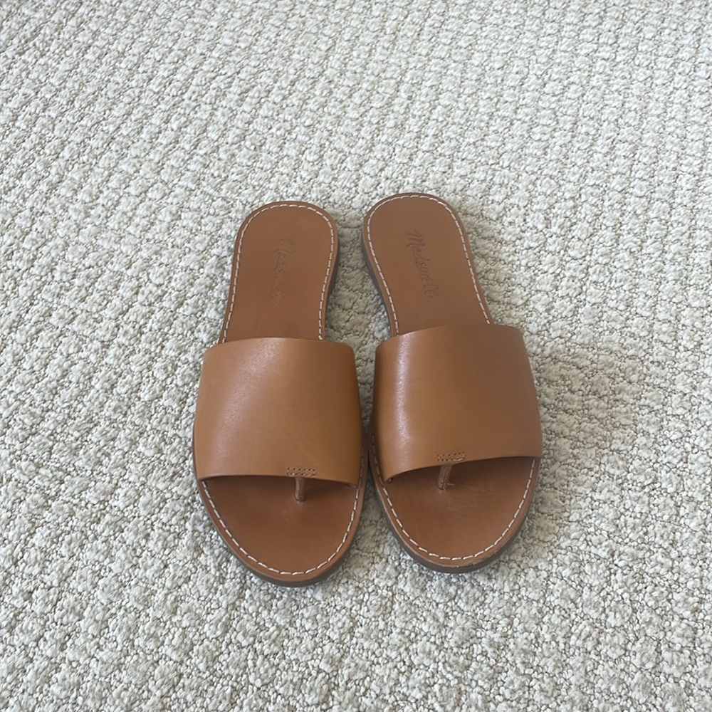 Madewell The Boardwalk Post Slide Sandal